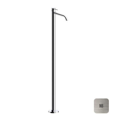 Смеситель Almar E214007.NB напольный никель брашированный/шлифованный