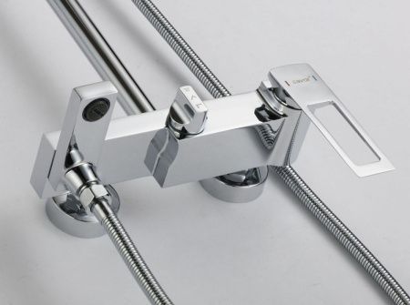 Душевая стойка Savol S-009045A настенная цвет хром