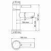 Смеситель Wasserkraft Main 4100 4103 Thermo на раковину хром