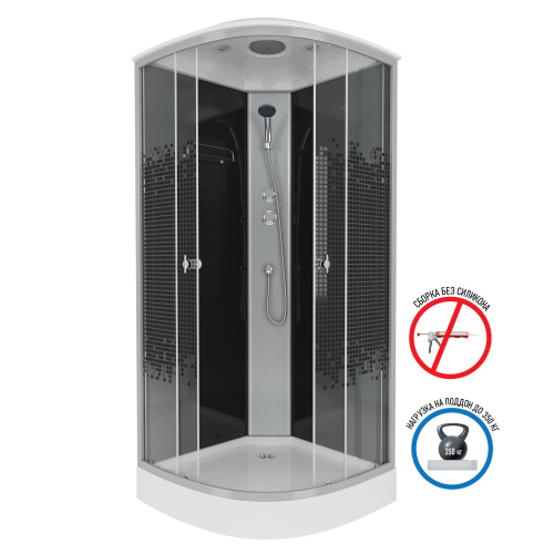 Душевая кабина Niagara Eco 45021453 100х100 четверть круга