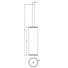 Ершик для унитаза Gessi Gessi316 54743#299