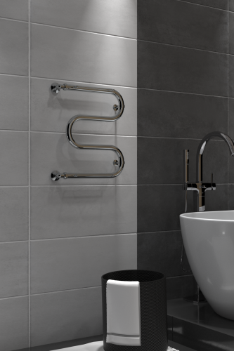 Полотенцесушитель Indigo M MW60-80P 80х63 водяной хром - фото 3