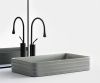 Смеситель для раковины Bronze de Luxe SCANDI 9015B на столешницу черный