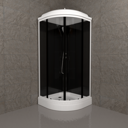 Душевая кабина Тритон Нова Щ0000062583 90х90 четверть круга с крышей ориентация универсальная