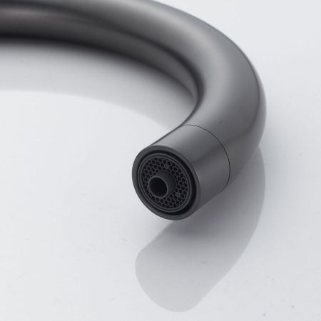 Смеситель для кухни Shevanik S428T на мойку оружейная сталь