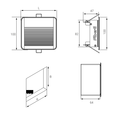 Подсветка для лестниц Fiberli LLGEN 11140301