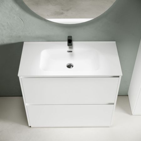 Тумба под раковину Sancos Libra Floor LB90FW 90х50 напольная цвет белый