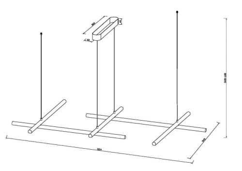 Светильник подвесной Maytoni Radiance Modern MOD278PL-L50G3K - фото 2