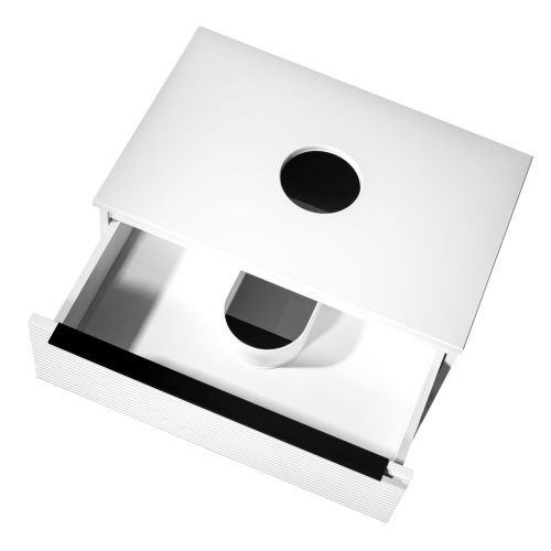 Тумба под раковину Runo Орлеан 00-00004648 60х50 подвесная цвет белый - фото 3