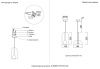 Светильник подвесной Crystal Lux Element (Елемент) ELEMENT SP12W LED CHROME
