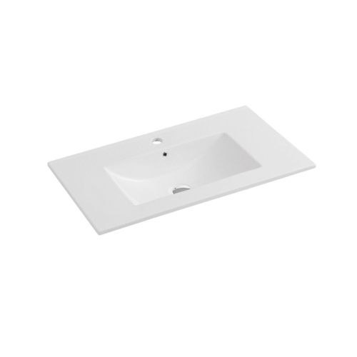 Раковина Vincea 82 см VBS-13980 встраиваемая цвет белый