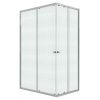 Душевой уголок Niagara Eco NG-1018-14QMT 100х80 стекло матовое профиль хром без поддона