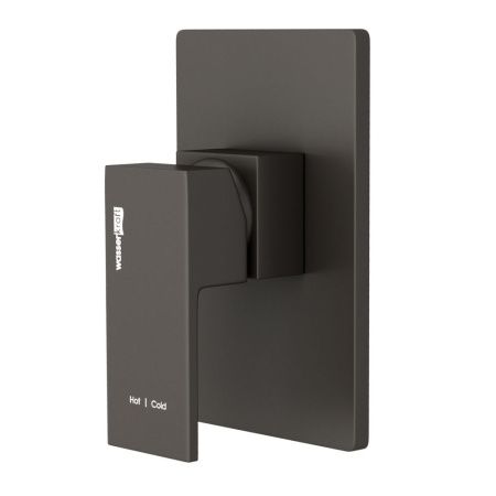 Смеситель для душа Wasserkraft Abens 2000 2051 встраиваемый в стену черный