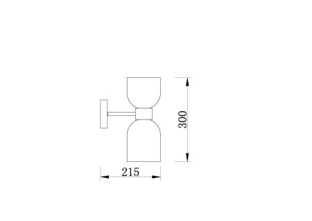 Бра Freya Savia FR5203WL-02CH
