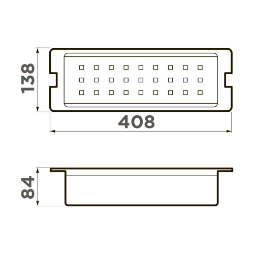 Коландер для моек коллекции Kinaru Omoikiri CO-07 PRO-GB 4999069 - фото 2