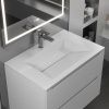 Тумба с раковиной Uperwood Tanos-Next 290000010 80х50 цвет белый