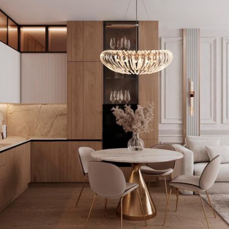Люстра подвесная Loft It Dakota 10300/600 French gold