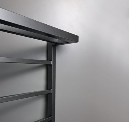 Полотенцесушитель электрический Indigo Forma LEF80-50GFMRt 55х80 серый