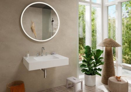 Смеситель Hansgrohe Tecturis S 73330000 на раковину хром