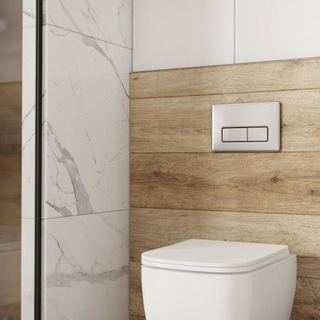 Клавиша смыва механическая Iddis Unifix UNI80M0i77 цвет хром