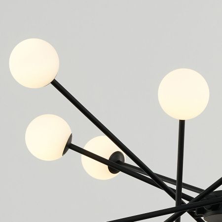 Люстра на штанге Delight Collection MD19001025-16A black