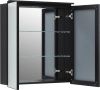 Зеркало-шкаф De Aqua Алюминиум 261758 70х80 подвесной