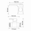 Смеситель Wasserkraft Berkel 4800 4869 на раковину хром