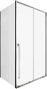 Душевой уголок Allen Brau Fantasy 3.11006.00 + 3.11014.00 120х100 стекло прозрачное профиль хром глянцевый без поддона