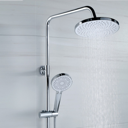 Душевая стойка Bond Circle B01-8100 настенная цвет хром глянцевый