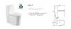 Унитаз-компакт напольный с бачком Stella Polar Куэнка SP-00001878 белый с сиденьем микролифт душевой смыв