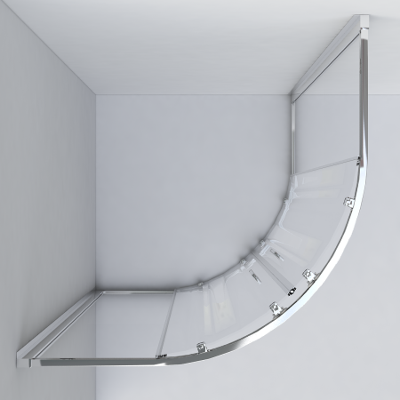 Душевой уголок Vincea Garda VSQ-1G800CH 80х80 стекло текстурное профиль хром без поддона