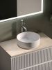 Тумба под раковину Sancos SNOB R SNR80W 80х40 подвесная цвет белый