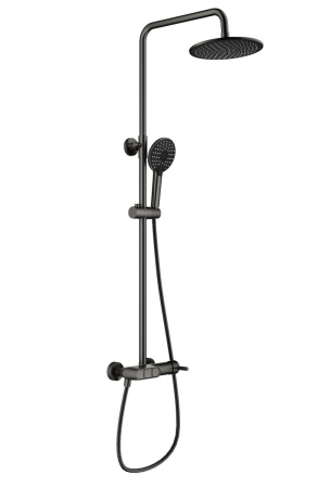 Душевая стойка Wonzon & Woghand Muse WW-A30653-BGG настенная цвет графит