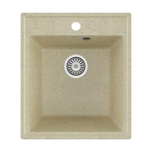 Кухонная мойка Maretti Kitchen 425 KT425-BE 43х49 цвет бежевый поверхность матовая - фото 2