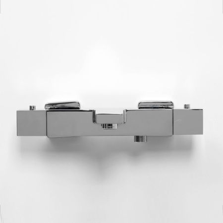 Смеситель для ванны Wasserkraft Alme 1500 1511 Thermo настенный хром с термостатом