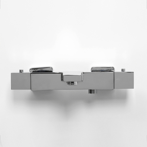 Смеситель для ванны WasserKRAFT Alme 1500 1511 Thermo настенный хром - фото 4