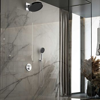 Душевая система Vincea Inspire VSFW-3I22MT3CH встраиваемая в стену цвет хром с термостатом