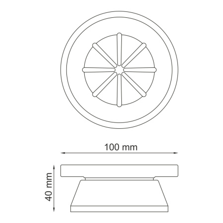 Мыльница WasserKRAFT 2329