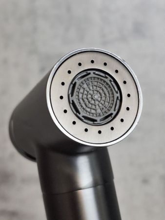 Гигиеническая лейка AltroBagno Modern AltroBagnoModern060208GM цвет оружейная сталь