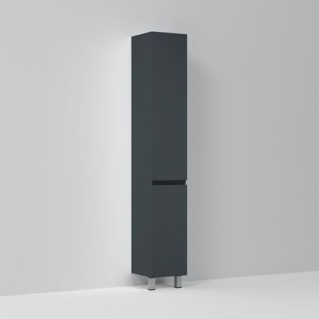 Шкаф-пенал Am.Pm Gem S M91CSR0306GM 30х190 напольный цвет серый