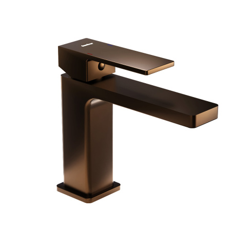 Смеситель Damixa Gala 530210500 на раковину розовое золото