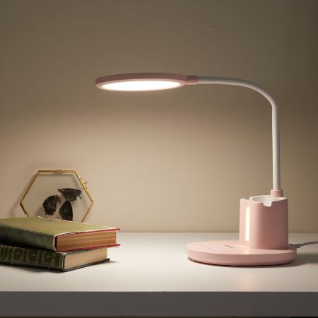 Настольная лампа Uniel ULM-D150 15W/3000-6500K/DIM PINK