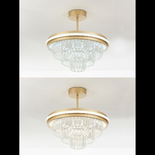 Люстра на штанге Natali Kovaltseva Crystal (Црыстал) LED LAMPS 81115/3C - фото 4