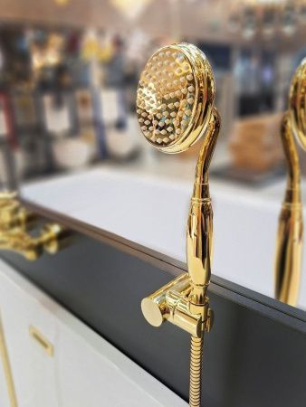 Смеситель для ванны AltroBagno Beatrice AltroBagnoBeatrice0210Or настенный золото