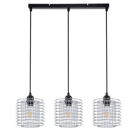 Светильник подвесной Escada Grid (Грид) 10190/3S Chrome