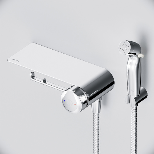 Гигиенический душ со смесителем Am.Pm X-Joy F0H85A800 хром - фото 4