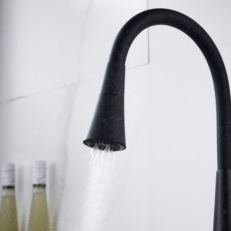 Смеситель для кухни Rose R213H на мойку черный