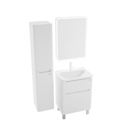 Шкаф-пенал Grossman Адель 303201 30х150 подвесной цвет белый