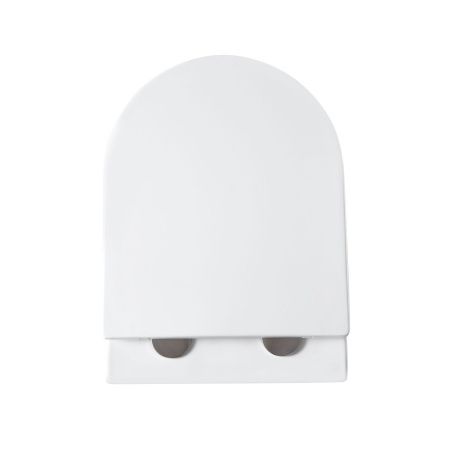 Унитаз подвесной Grossman Торнадо GR-4408SQ белый с сиденьем микролифт безободковый смыв торнадо