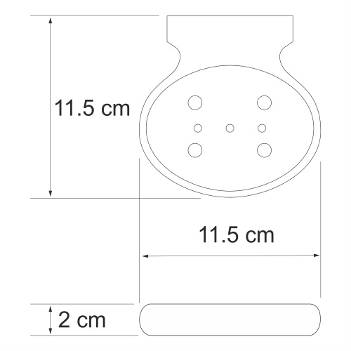 Мыльница WasserKRAFT 6869 - фото 4